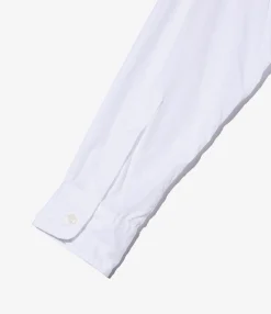 19th Century BD Shirt - White 100's 2Ply Broadcloth