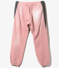 2-Tone String Sweat Pant - Rose - Cotton French Terry