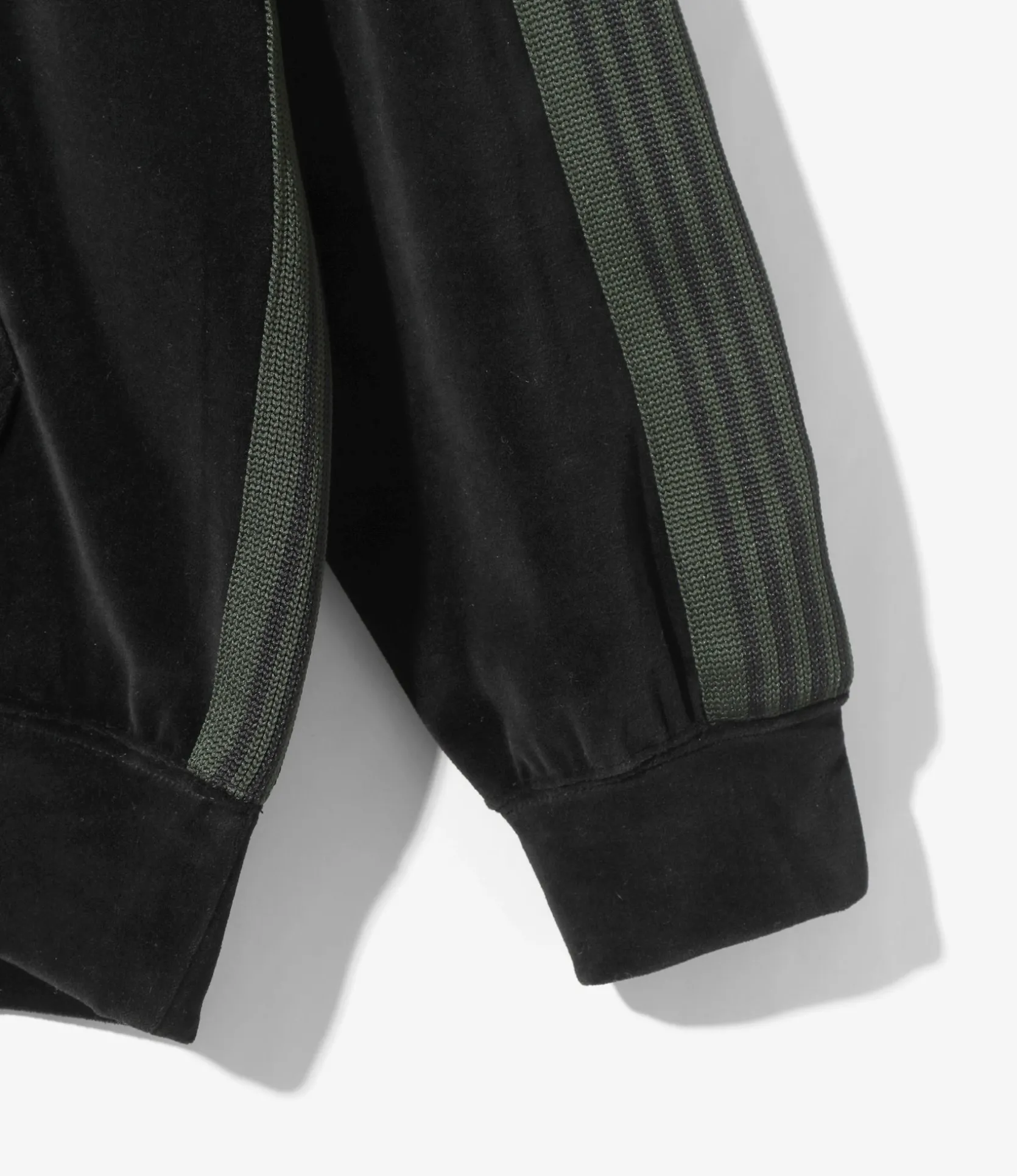 Track Hoody - Black - C/Pe Velour