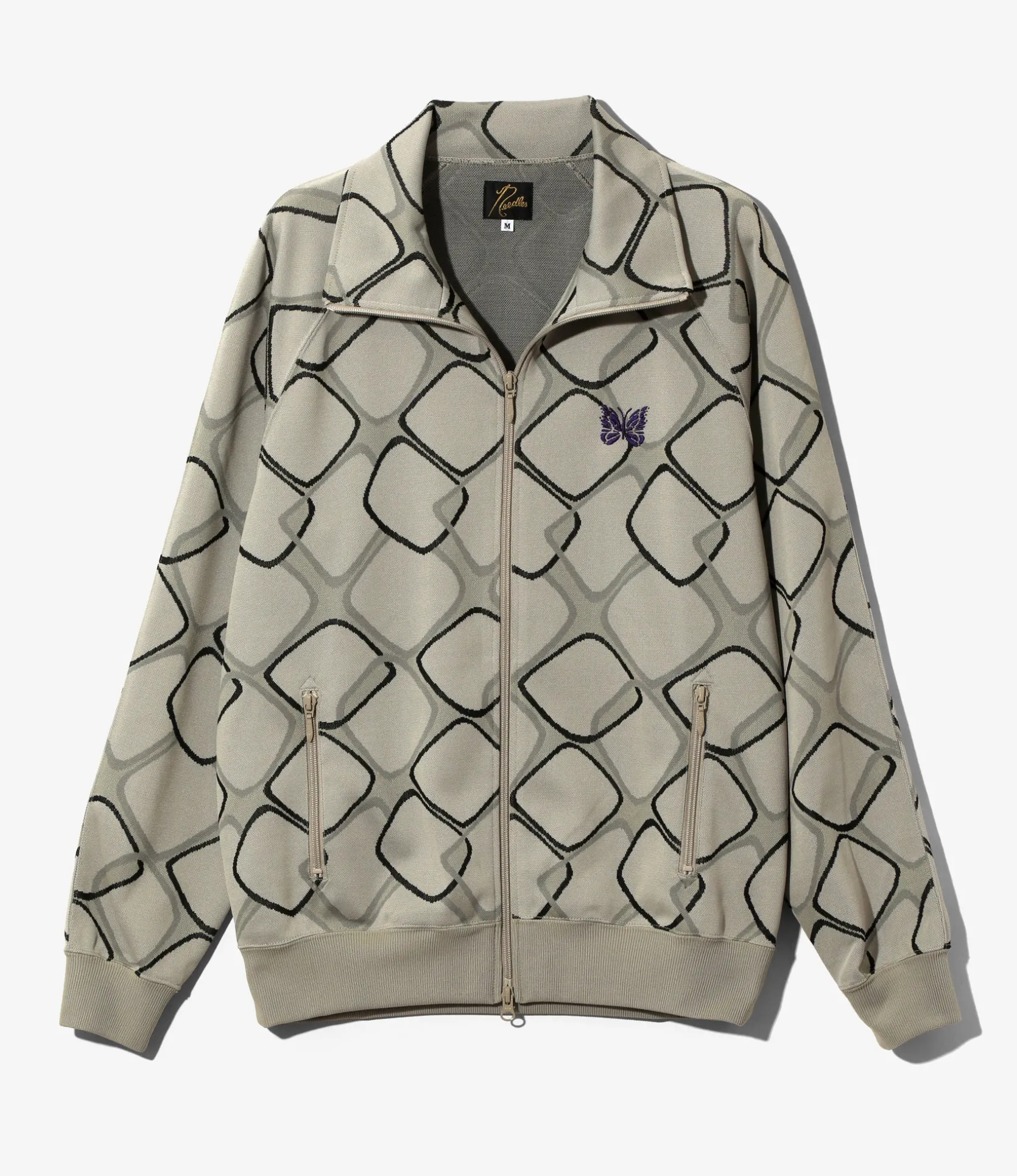 Track Jacket - Abstract - Poly Jacquard