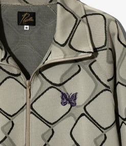 Track Jacket - Abstract - Poly Jacquard