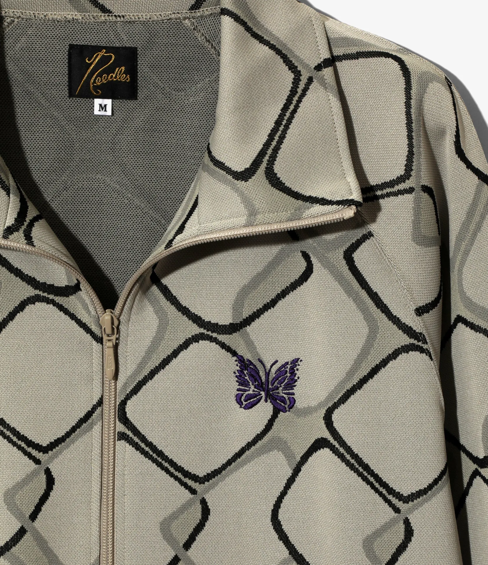 Track Jacket - Abstract - Poly Jacquard