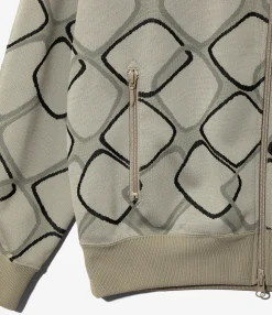 Track Jacket - Abstract - Poly Jacquard