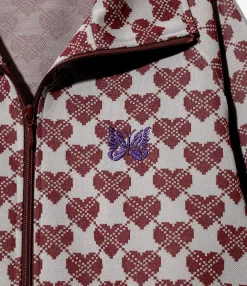 Track Jacket - Heart - Poly Jq.