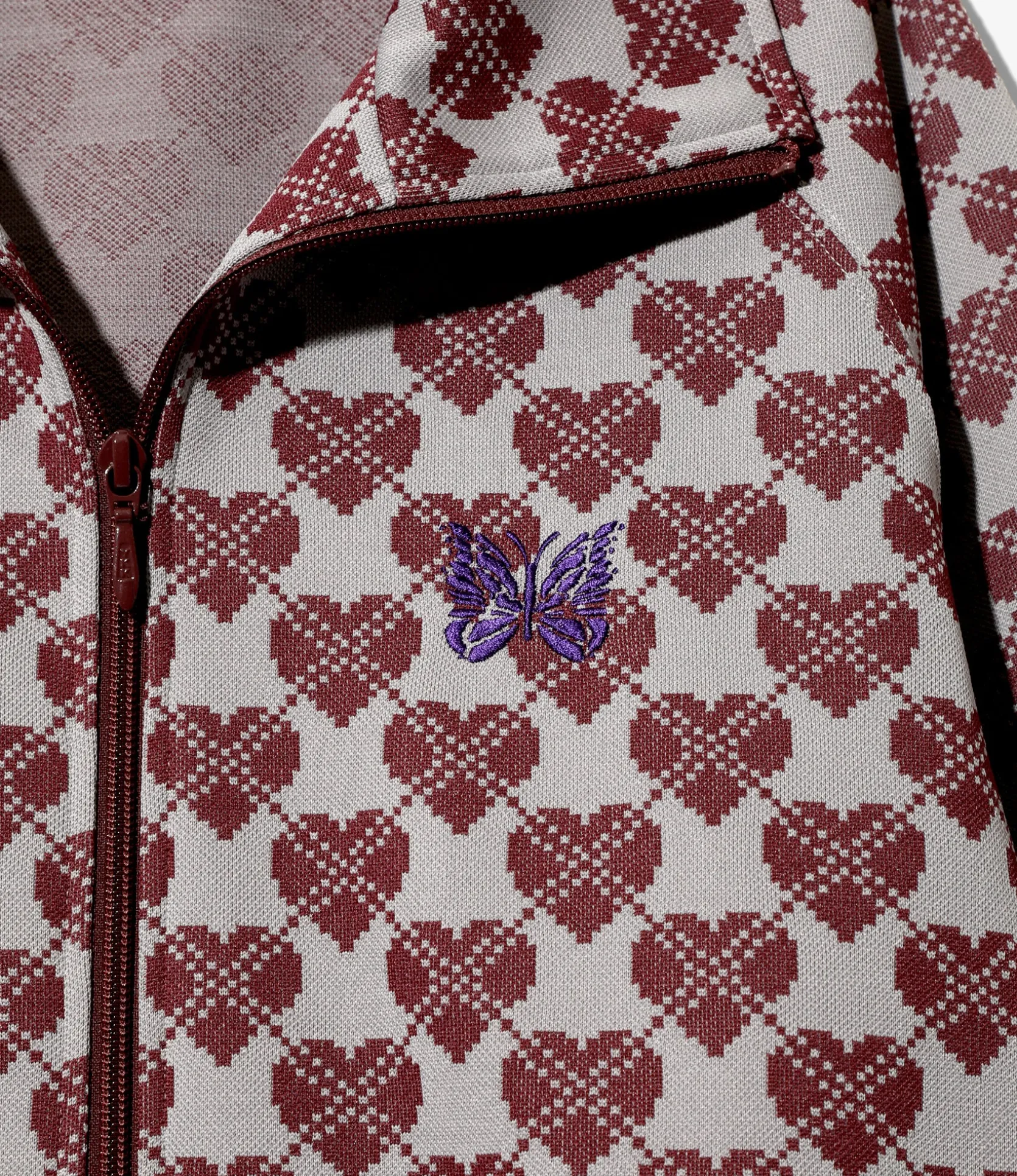 Track Jacket - Heart - Poly Jq.