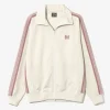Track Jacket - Ivory - Poly Smooth
