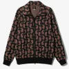 Track Jacket - Paisley - Poly Jacquard