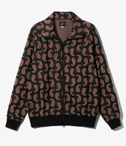 Track Jacket - Paisley - Poly Jacquard
