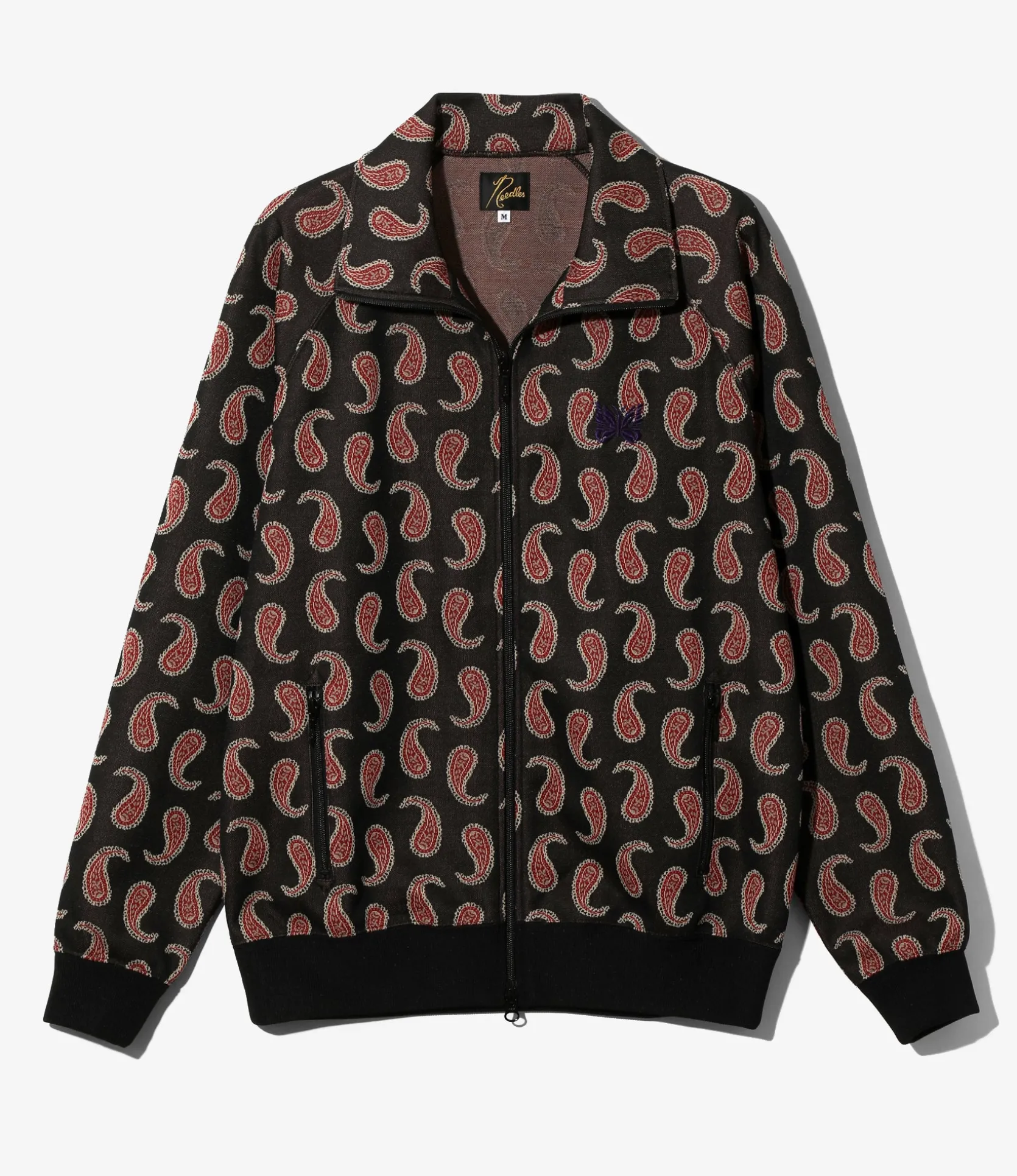 Track Jacket - Paisley - Poly Jacquard