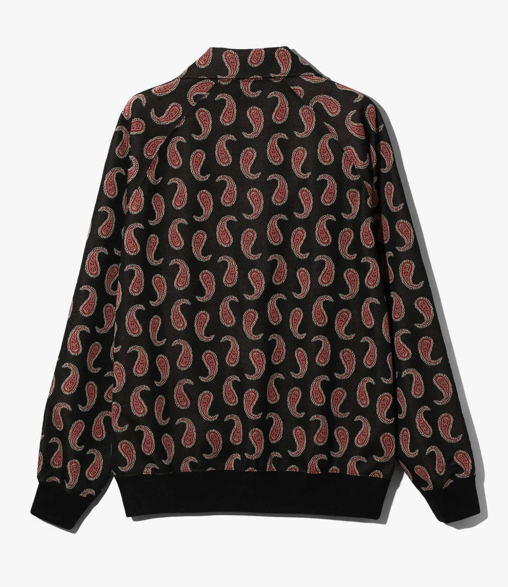 Track Jacket - Paisley - Poly Jacquard
