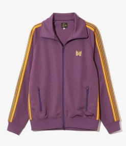 Track Jacket - Purple - Poly Smooth