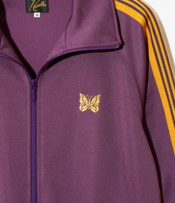 Track Jacket - Purple - Poly Smooth