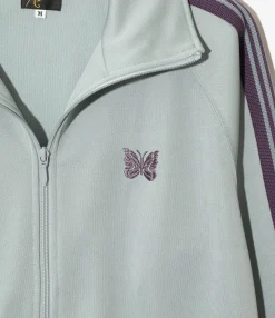Track Jacket - Sax - Poly Smooth