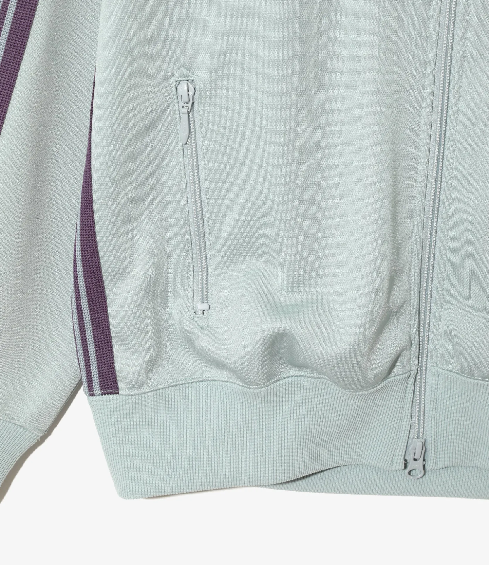 Track Jacket - Sax - Poly Smooth