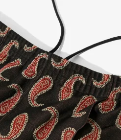 Track Pant - Paisley - Poly Jacquard