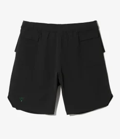 Trail Short - Black - Poly Taffeta