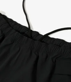 Trail Short - Black - Poly Taffeta