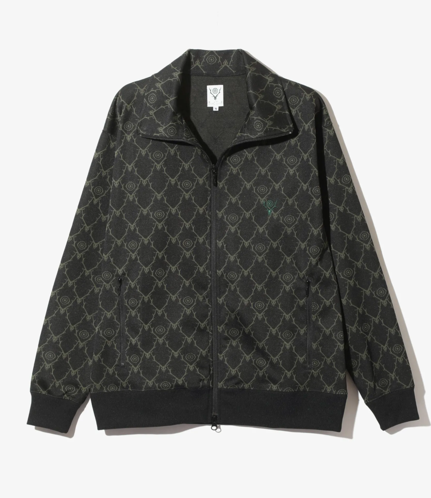 Trainer Jacket - Black - Poly Jq. / Skull&Target
