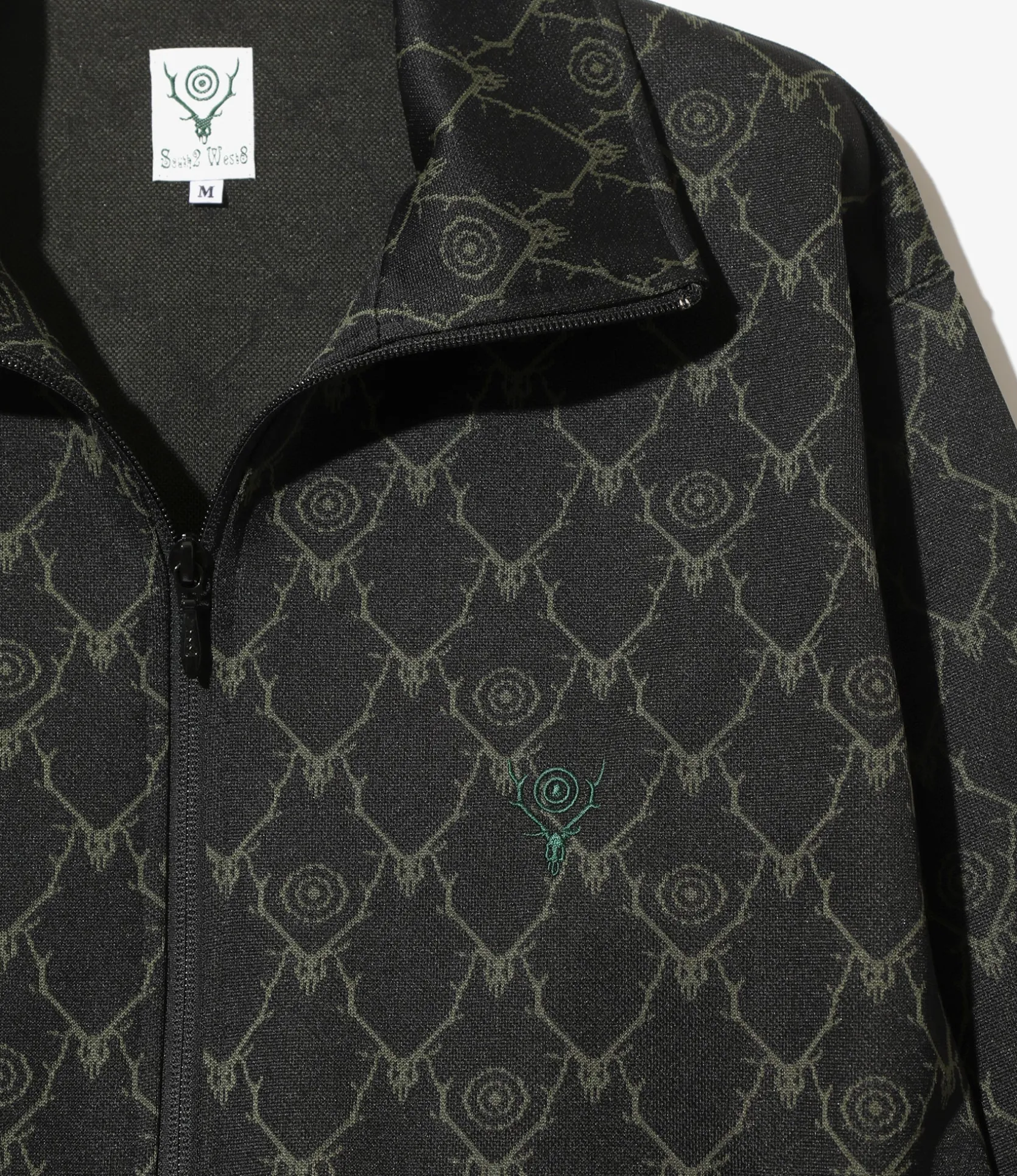 Trainer Jacket - Black - Poly Jq. / Skull&Target