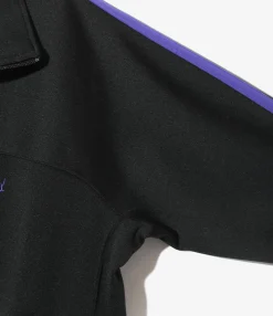 Trainer Jacket - Black - Poly Smooth