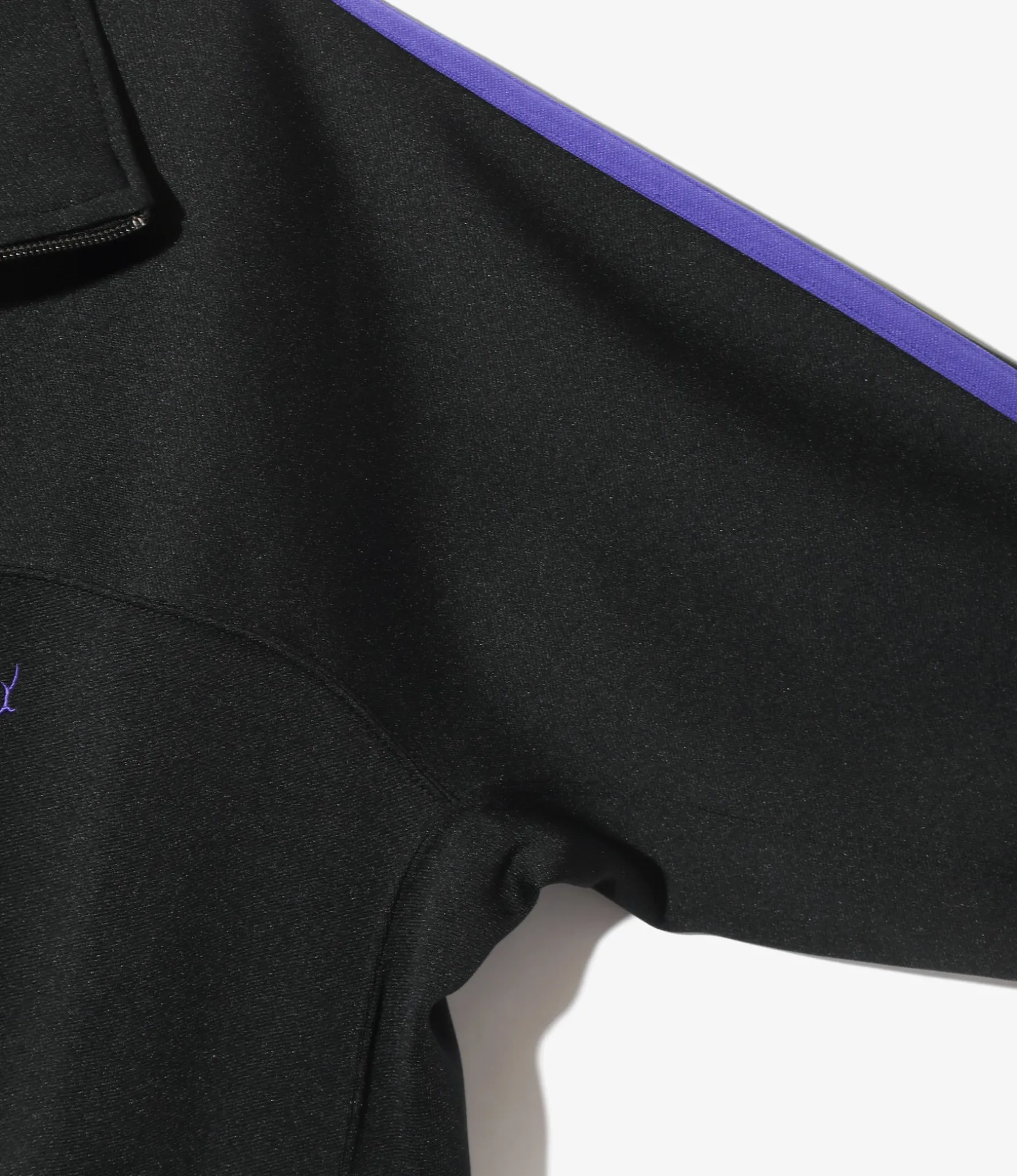 Trainer Jacket - Black - Poly Smooth