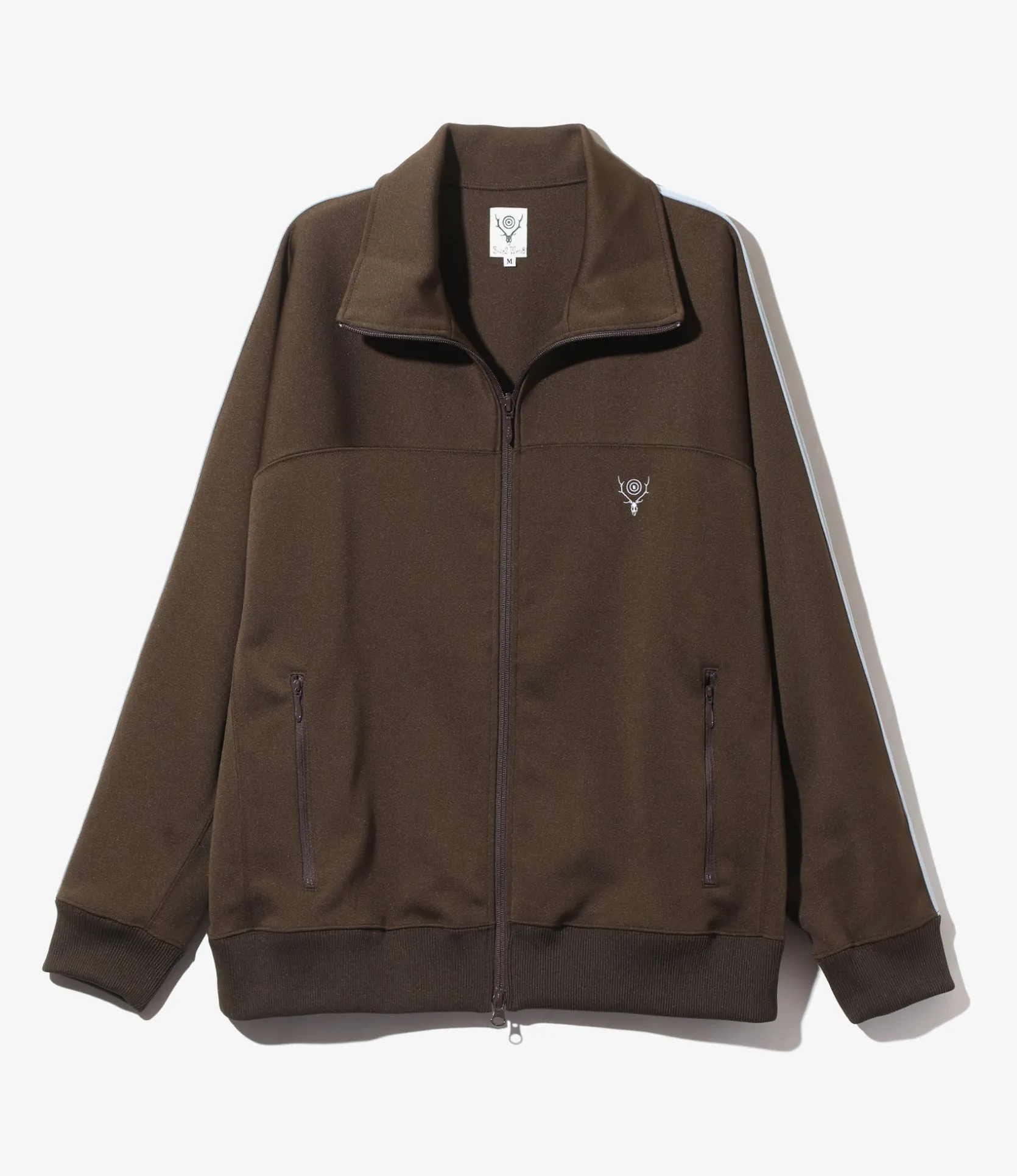 Trainer Jacket - Brown - Poly Smooth