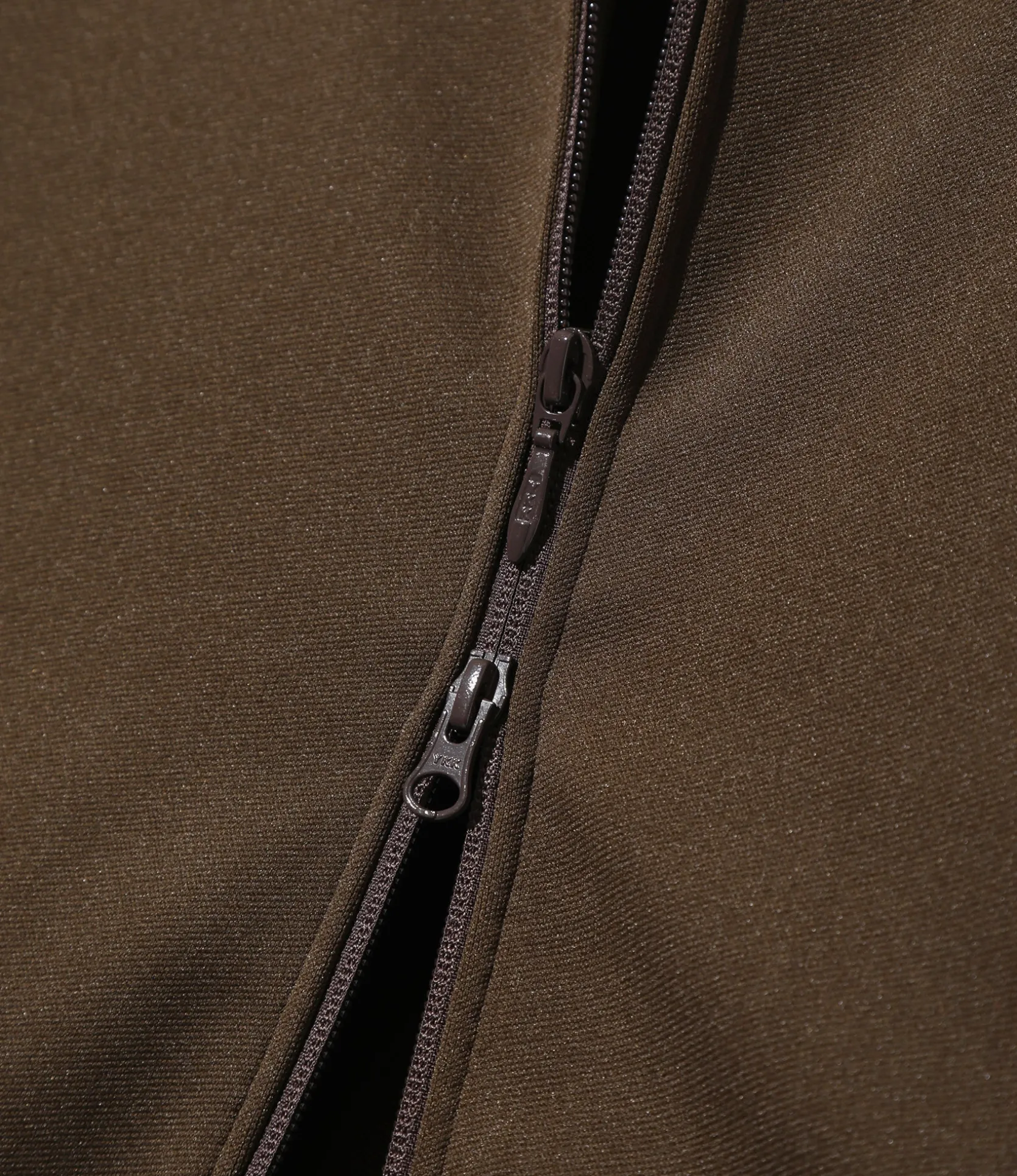 Trainer Jacket - Brown - Poly Smooth