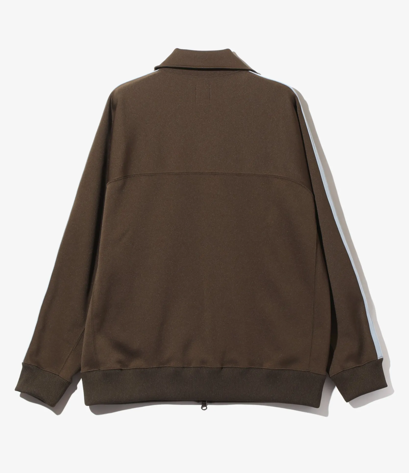 Trainer Jacket - Brown - Poly Smooth