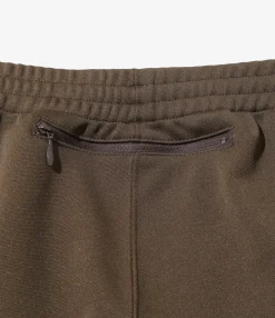 Trainer Pant - Brown - Poly Smooth