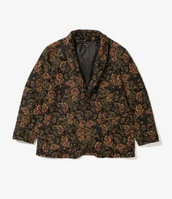 Trans Jacket - Black/Gold CP Floral Jacquard