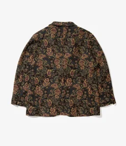 Trans Jacket - Black/Gold CP Floral Jacquard