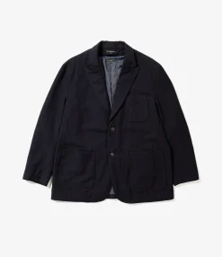 Trans Jacket - Dark Navy Wool Uniform Serge