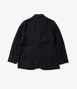 Trans Jacket - Dark Navy Wool Uniform Serge