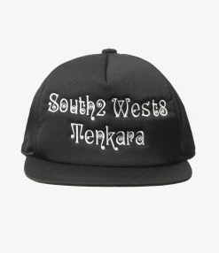 Trucker Cap - Black - S2W8 Tenkara Emb.