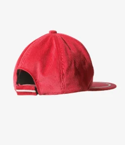Trucker Cap - Red - 11W Corduroy