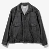 Trucker Jacket - Black CP Denim