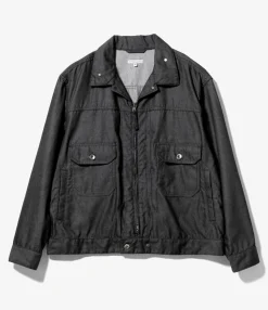 Trucker Jacket - Black CP Denim