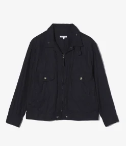 Trucker Jacket - Dk. Navy CL Java Cloth