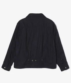 Trucker Jacket - Dk. Navy CL Java Cloth