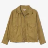 Trucker Jacket - Khaki CL Java Cloth
