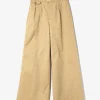 Tucked Buggy Pant - Khaki - Cotton Leopard Jq
