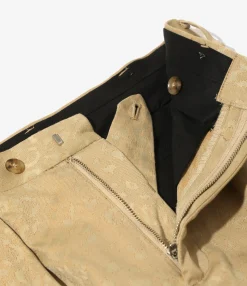 Tucked Buggy Pant - Khaki - Cotton Leopard Jq
