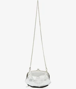Two-way GAMAGUCHI Bag - Silver