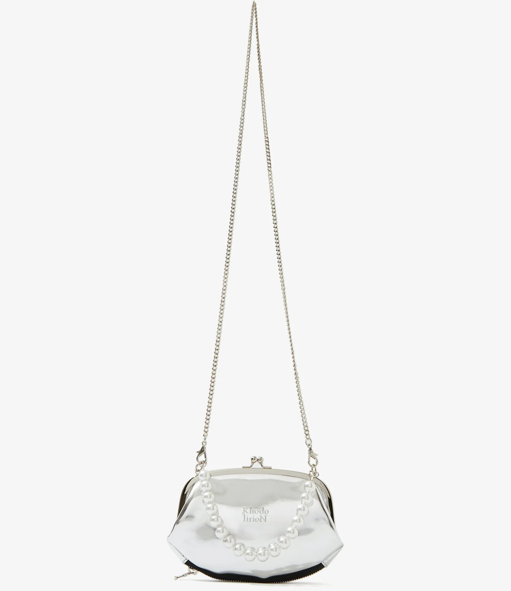Two-way GAMAGUCHI Bag - Silver