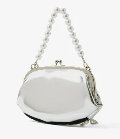 Two-way GAMAGUCHI Bag - Silver