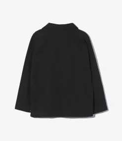 Utility Jacket - Black Cotton Ripstop
