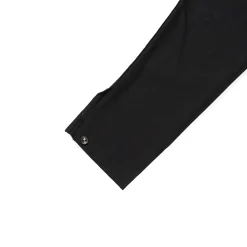 Utility Jacket - Black Cotton Reverse Sateen