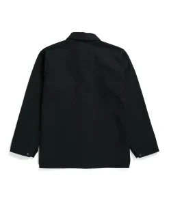 Utility Jacket - Black Heavyweight Cotton Ripstop