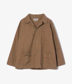Utility Jacket - Brown CP Homespun