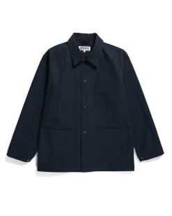 Utility Jacket - Dark Navy Heavyweight Cotton Ripstop